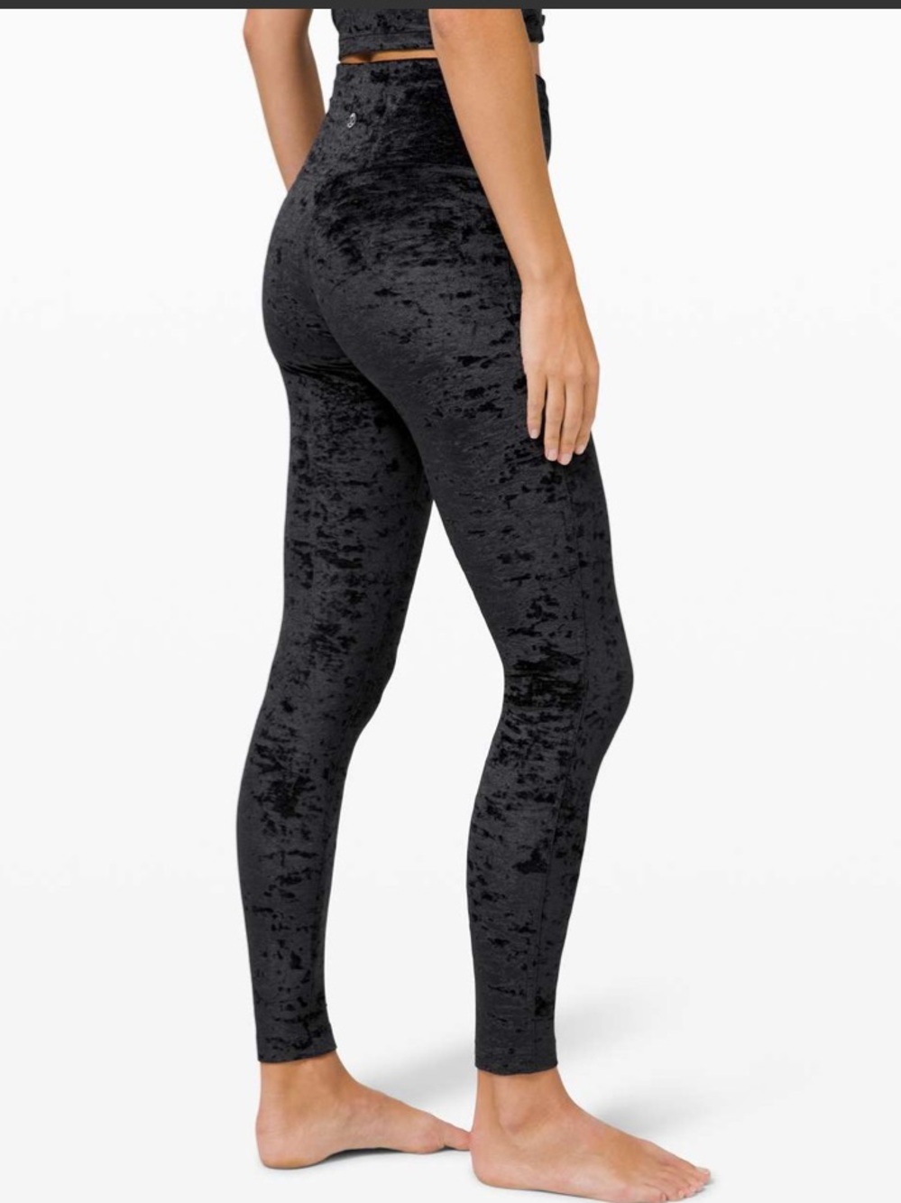 Lululemon Wunder Lounge High-Rise Tight 28" *Crushed Velvet
Black